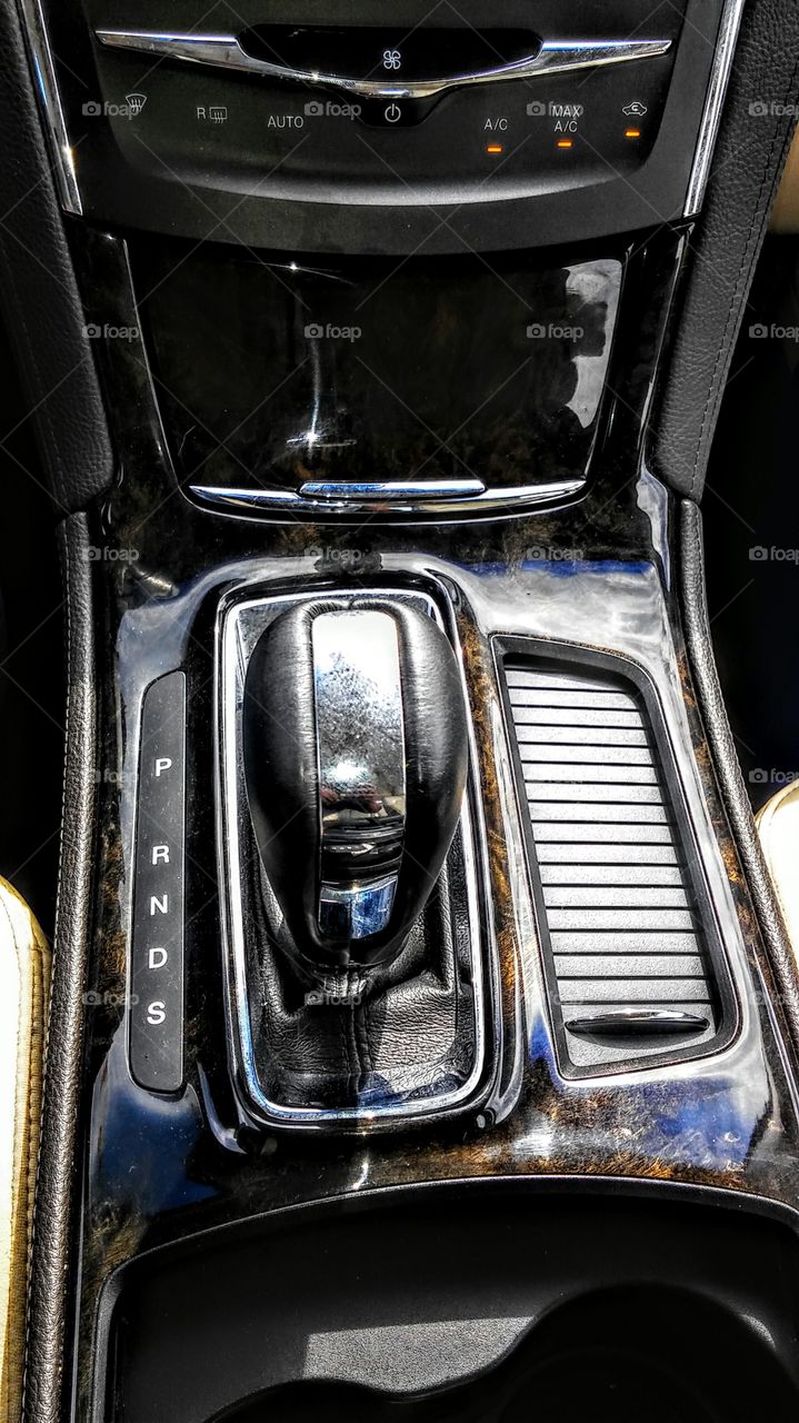 gear shift panel