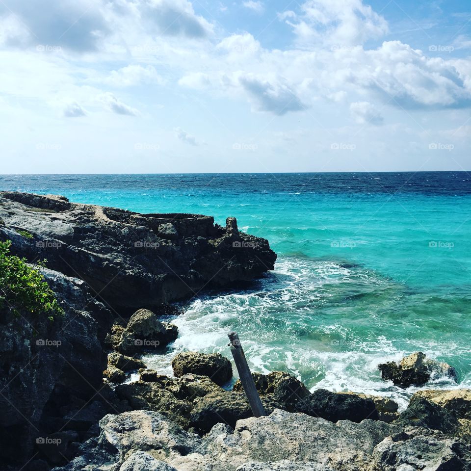 Beautiful view of a sea