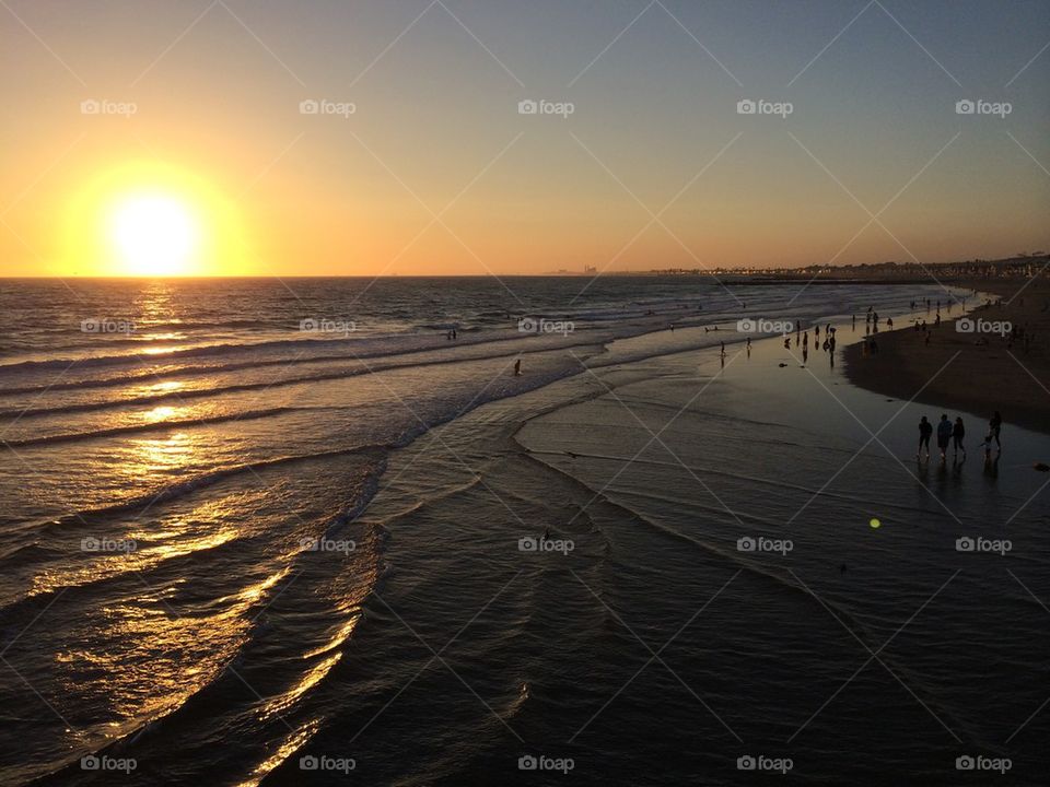 Sunset at the Beach