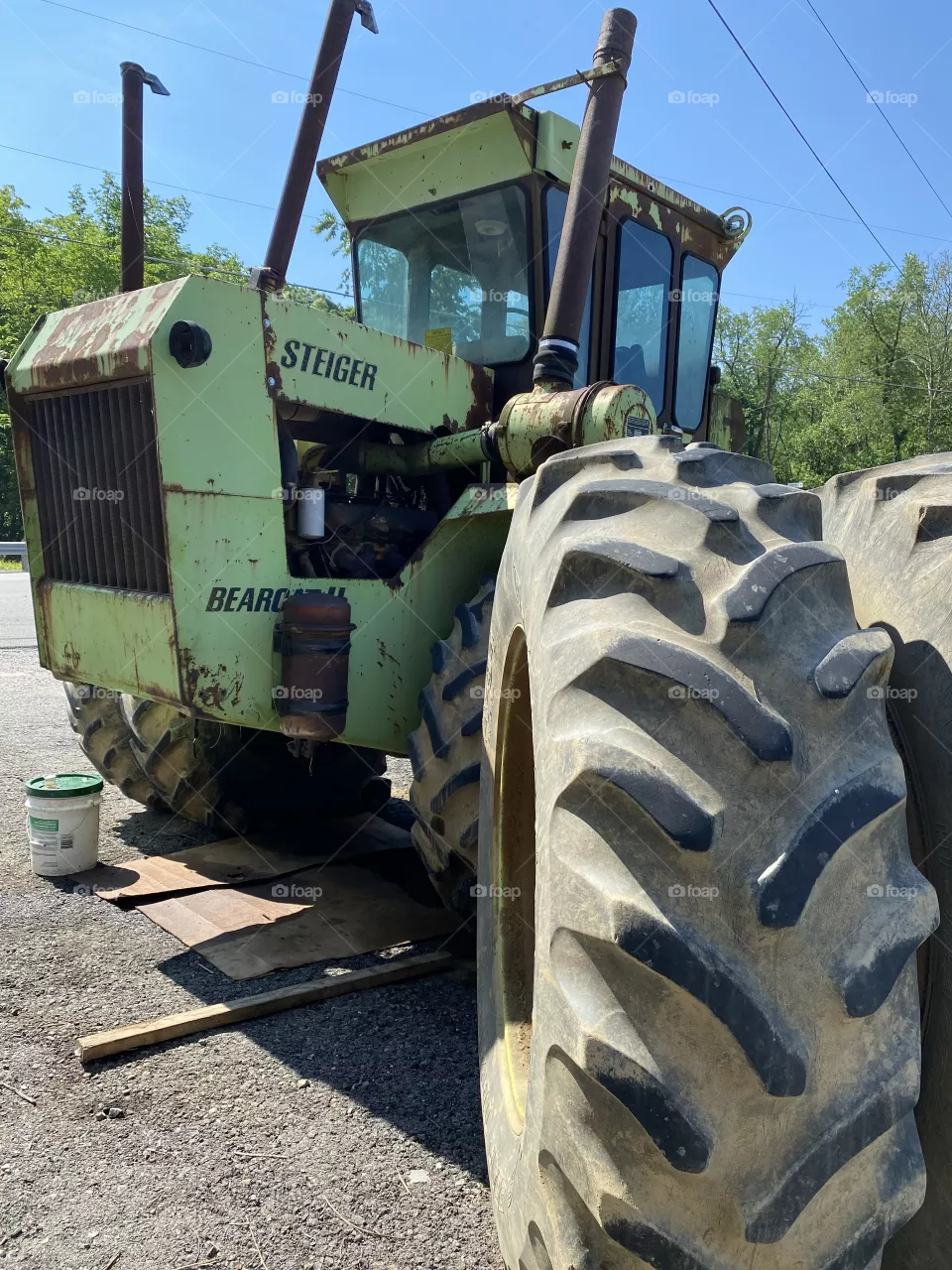 Farm tractor #farm #tractor #farmequipment #rural 