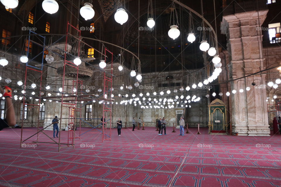 Interior of Mohamed Ali‘s 🕌