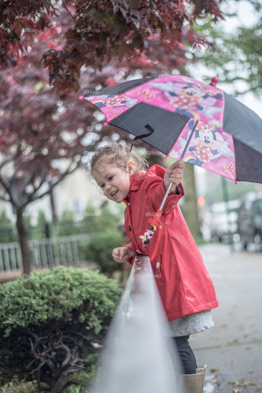 Little red rain coat 