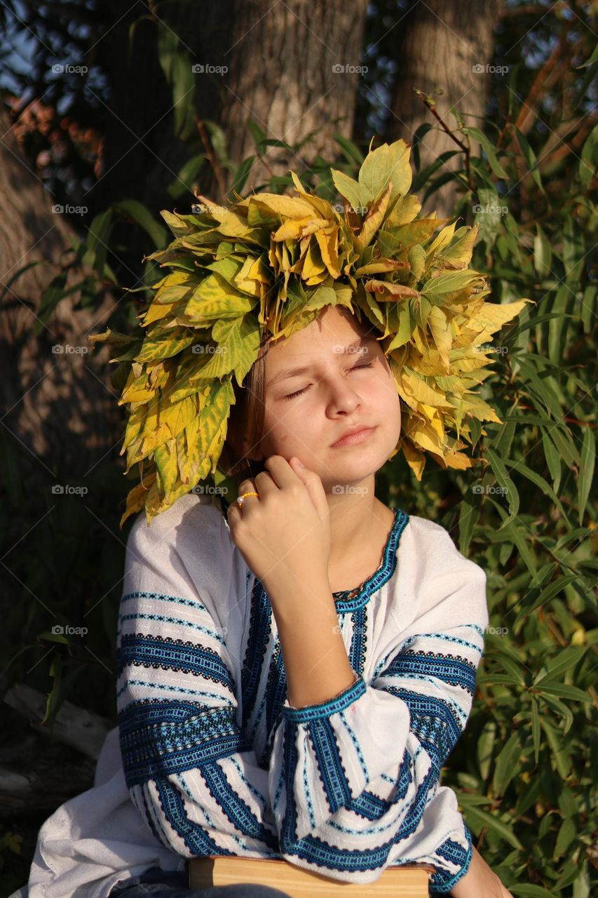 autumn girl