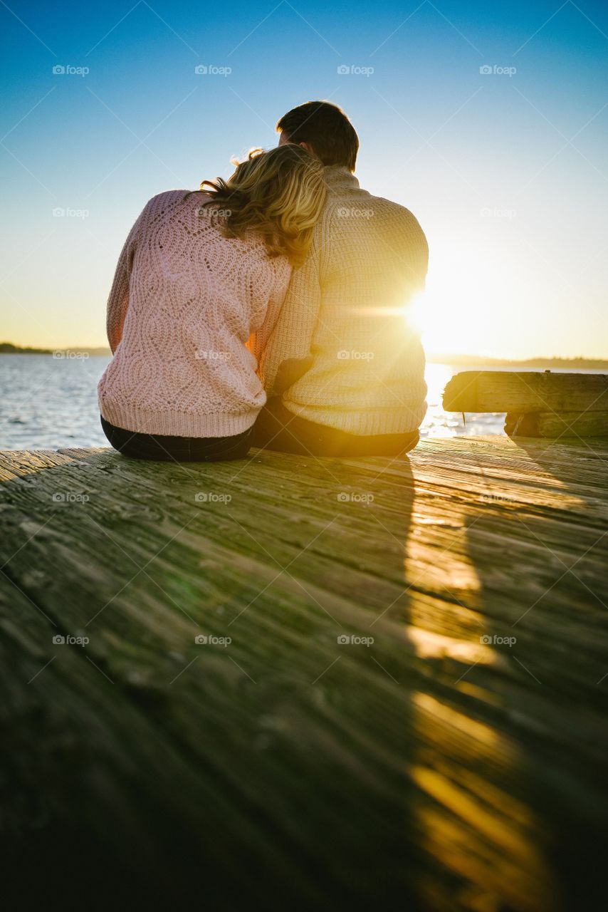 On the docks 