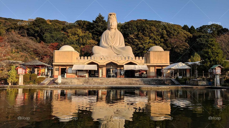 Ryōzen Kannon in Kyoto, Japan