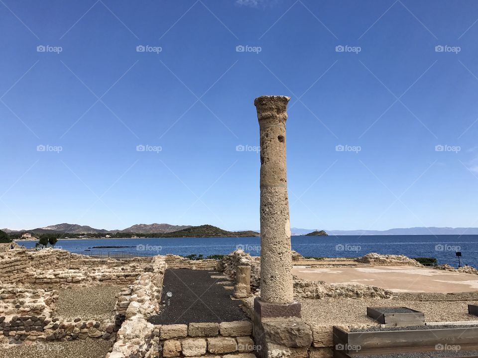 Sardinian ruins- Pula