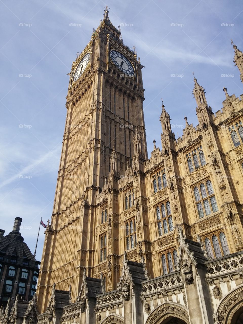 The Palace of Westminster. Taken from an internal courtyard during a private tour