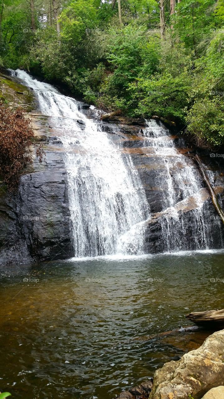 Helton creek falls in Georgia