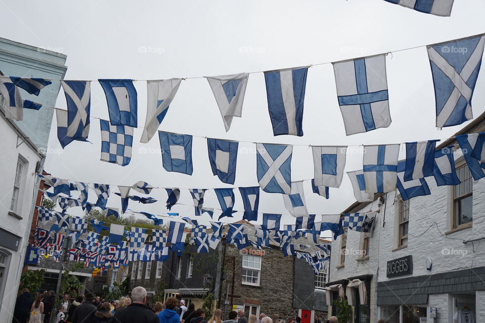 Padstow May Day Flags