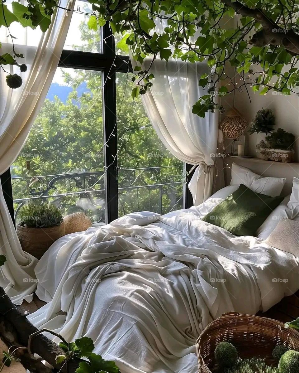 Glory be to God, the magnificent and picturesque view and the natural green trees are a view that is nothing more wonderful than it