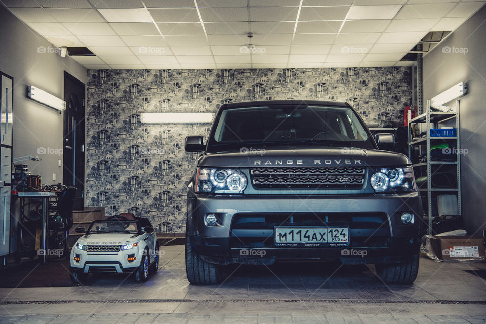 A gorgeous garage