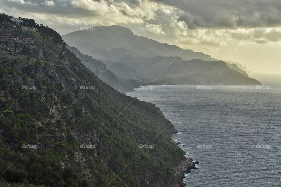 Water, Landscape, No Person, Mountain, Travel