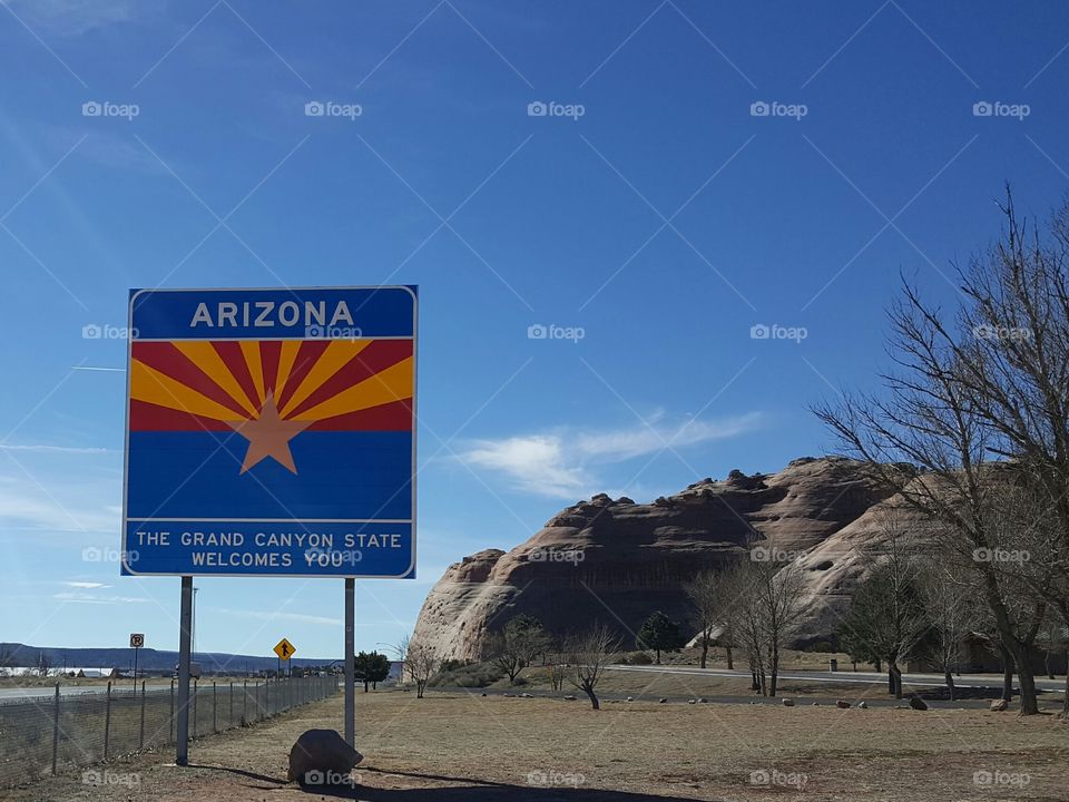 Arizona State Line