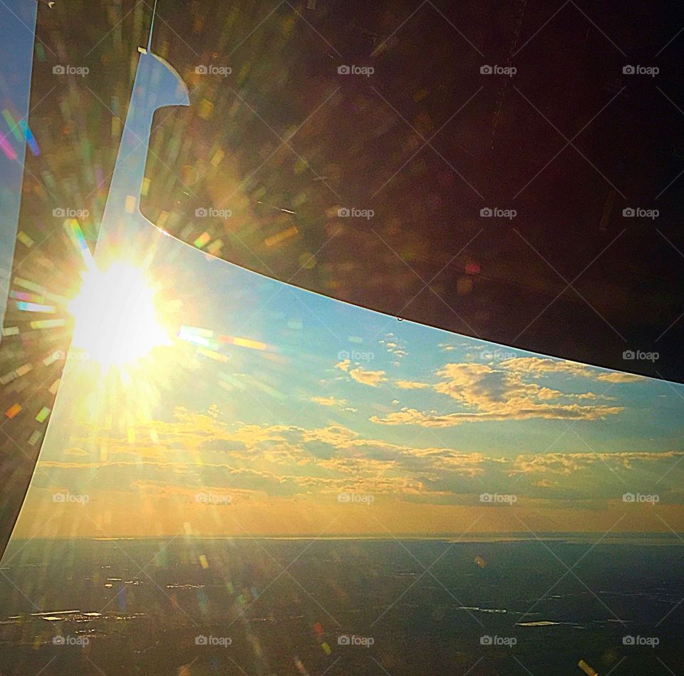 Setting Under the Propeller 
