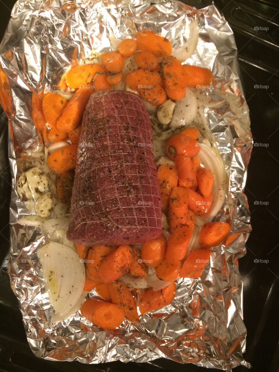 Roast beef dinner