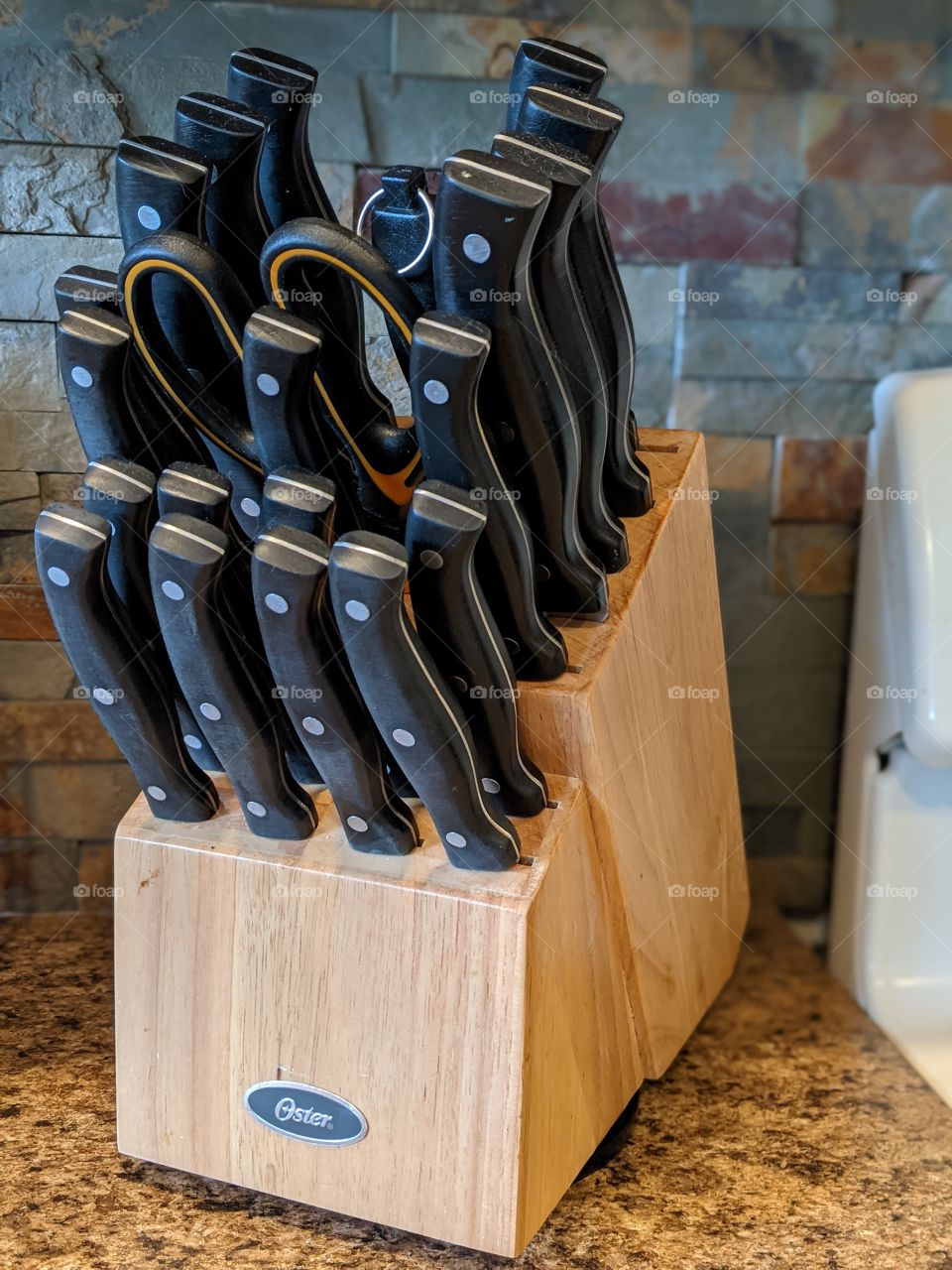 Oster knife block