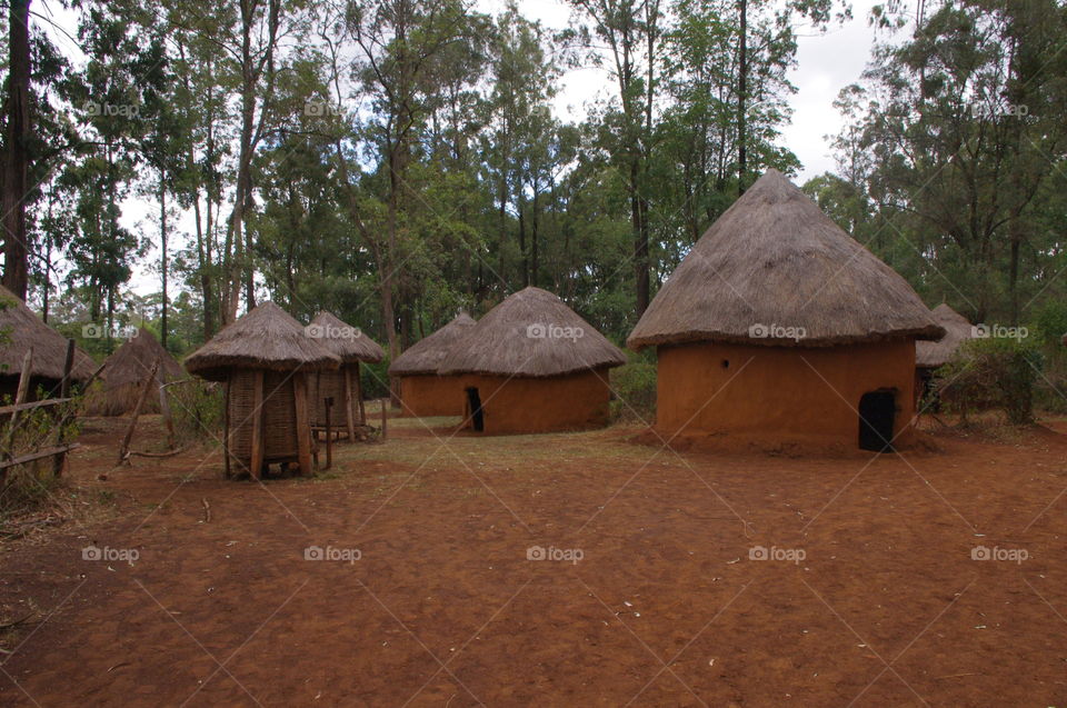 Africa huts