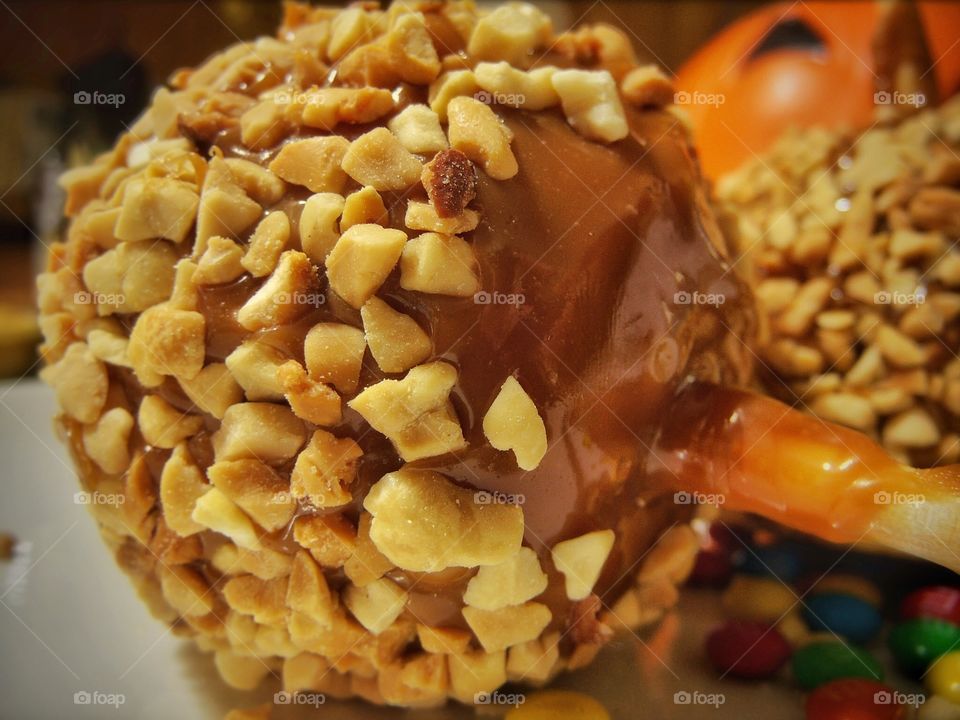 Candy caramel apple 
