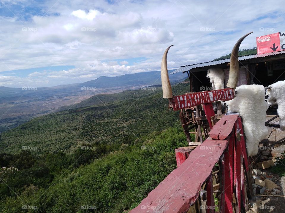 Amazing views of the Great Rift Valley in Kenya