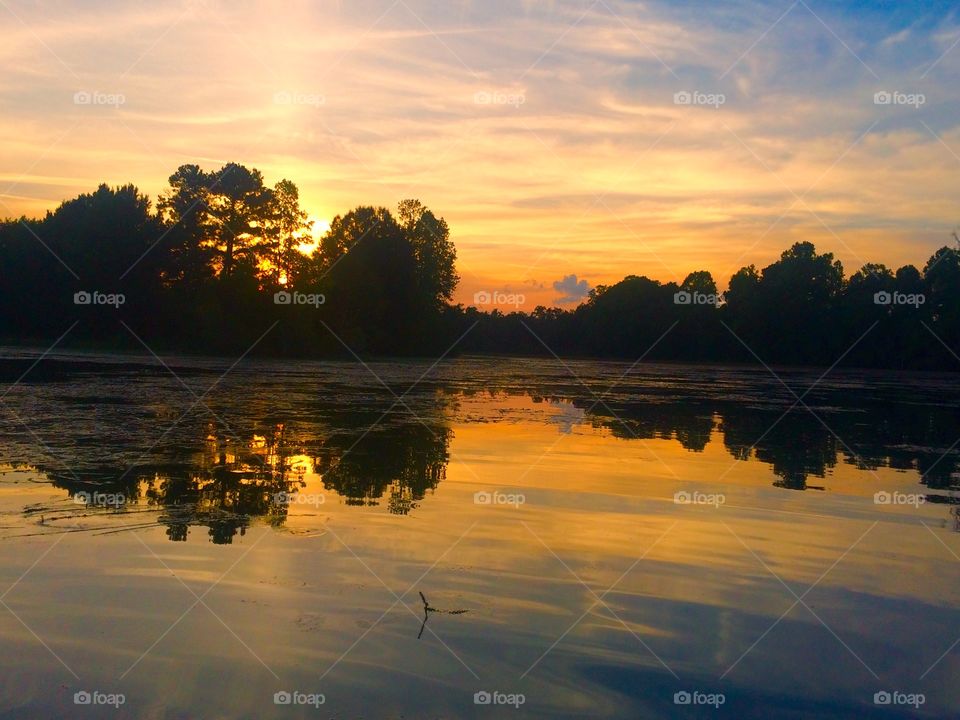 Evening on the water