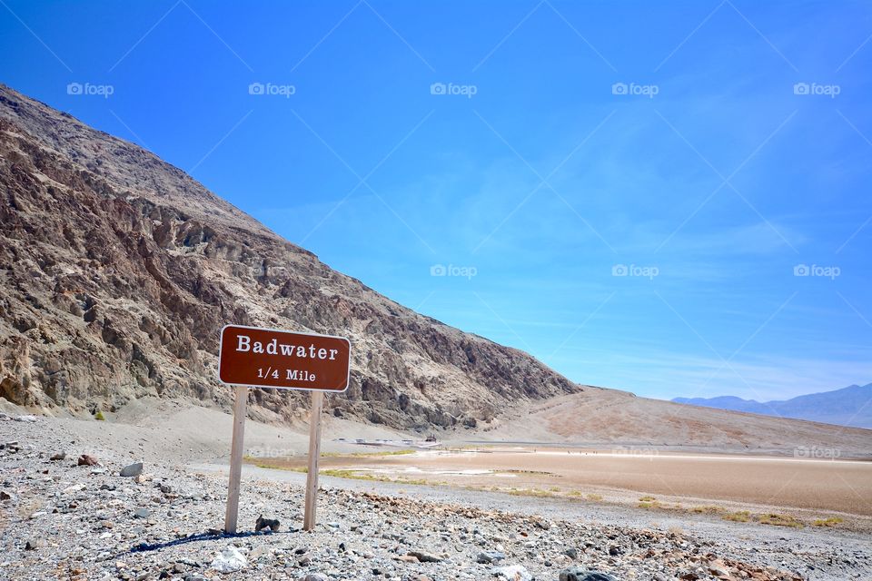 Finally arrived at infamous Bad Water in Death Valley - 65,5 meters below sea level 