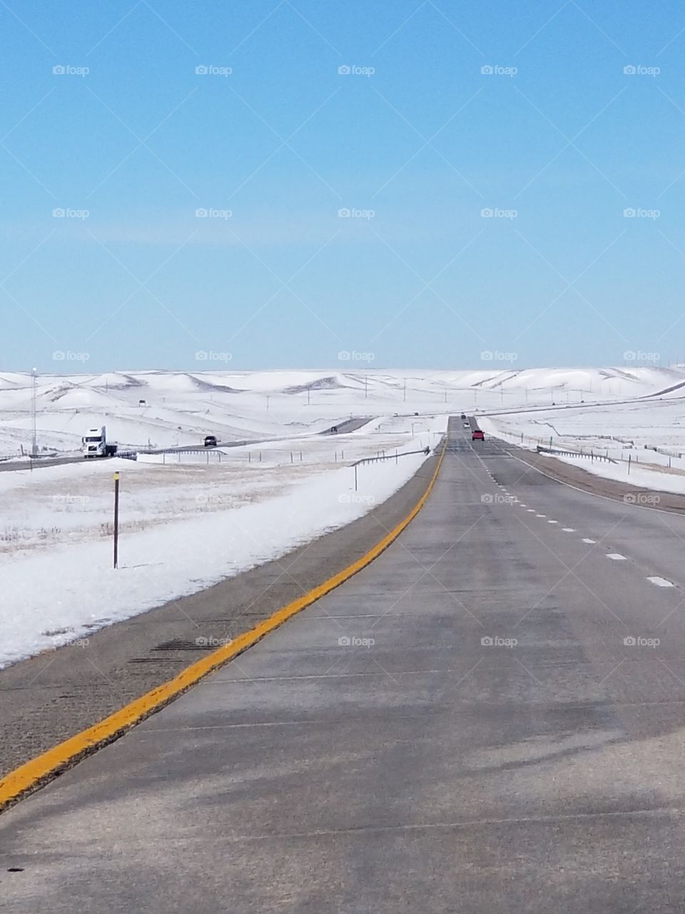 highway in Wyoming
