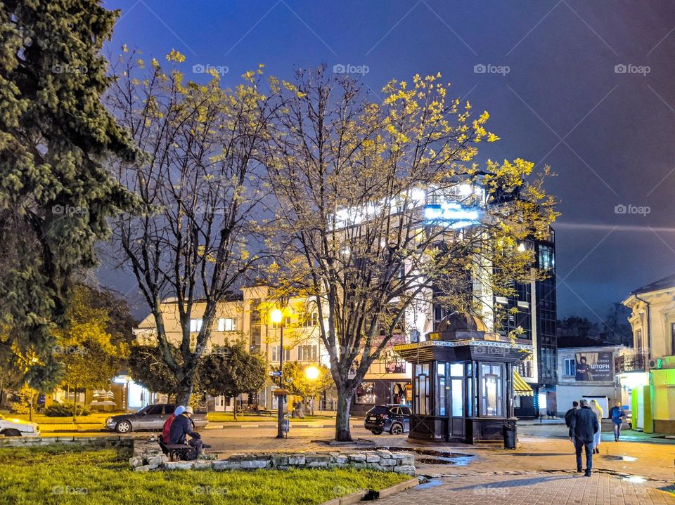 Evening Ivano-Frankivsk.