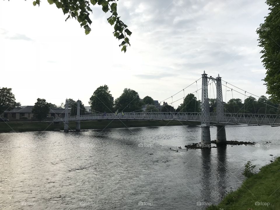 Bridge over water 