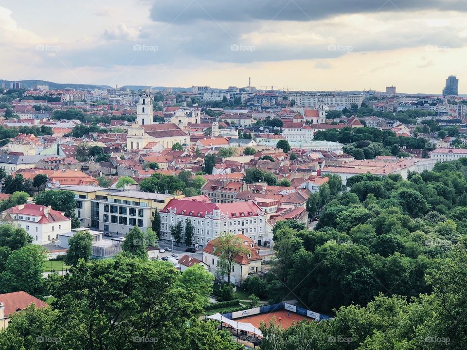 Lithuania cityscape