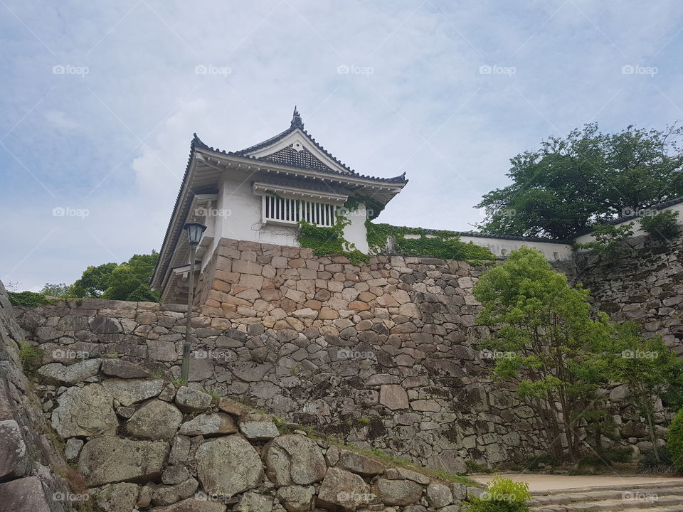 Okayama castle Turret
