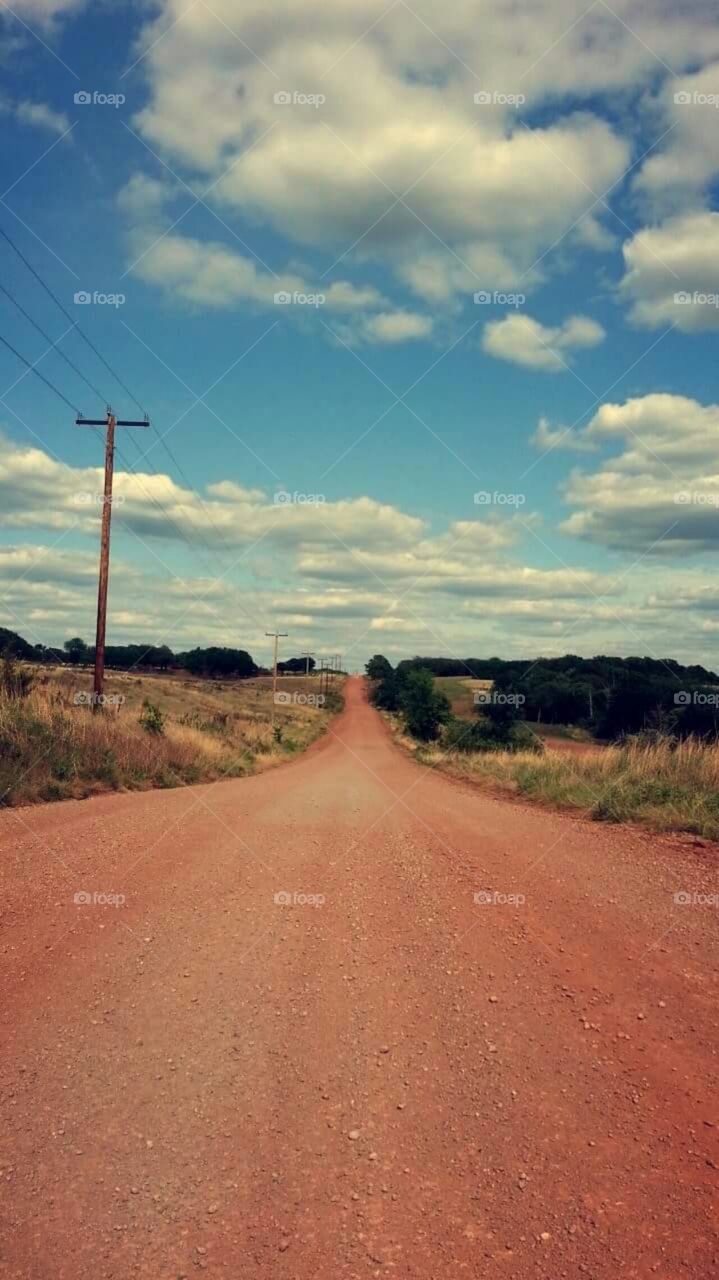 Red dirt road