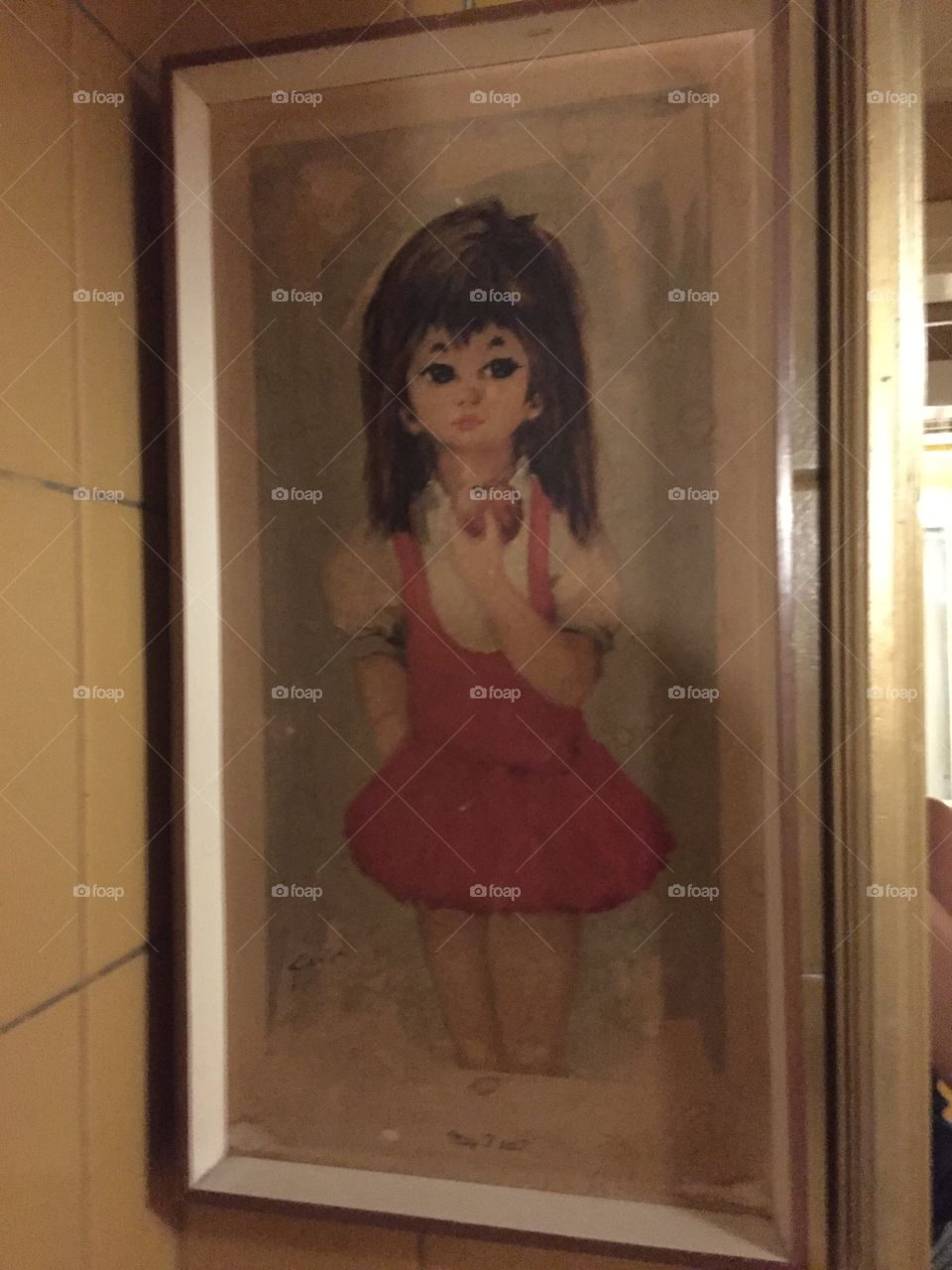 Seventies painting aegina 