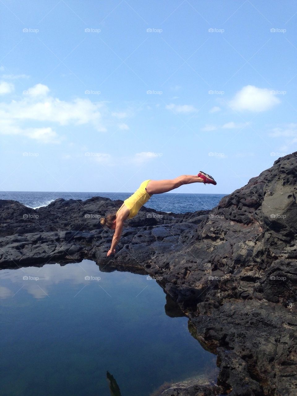 Cliff jump