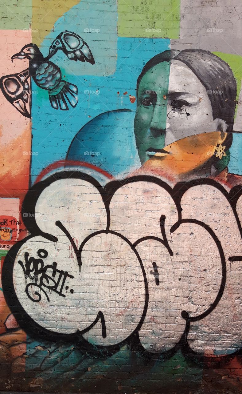 graffitis in Vancouver