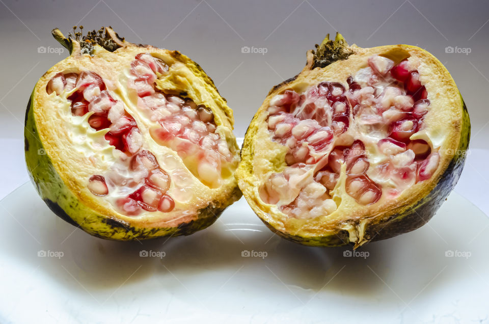 Pomegranate Halves