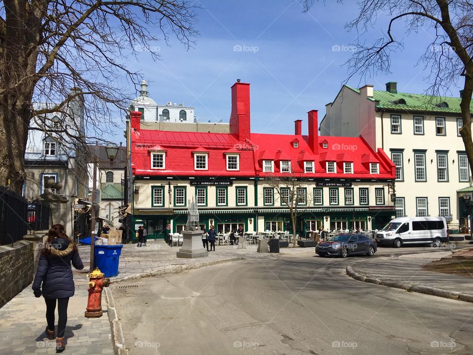 Red Roofs, Old Quebec 