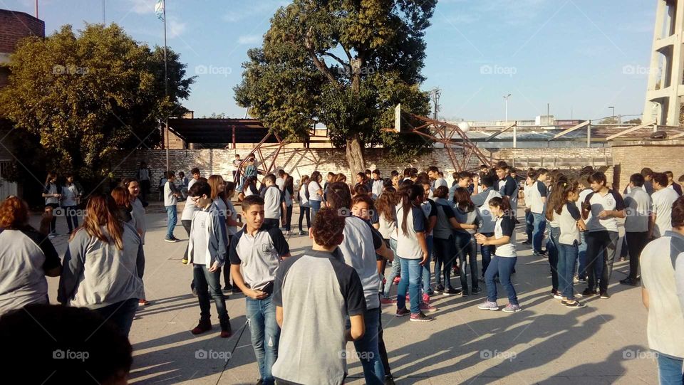 Un Dia en La Escuela