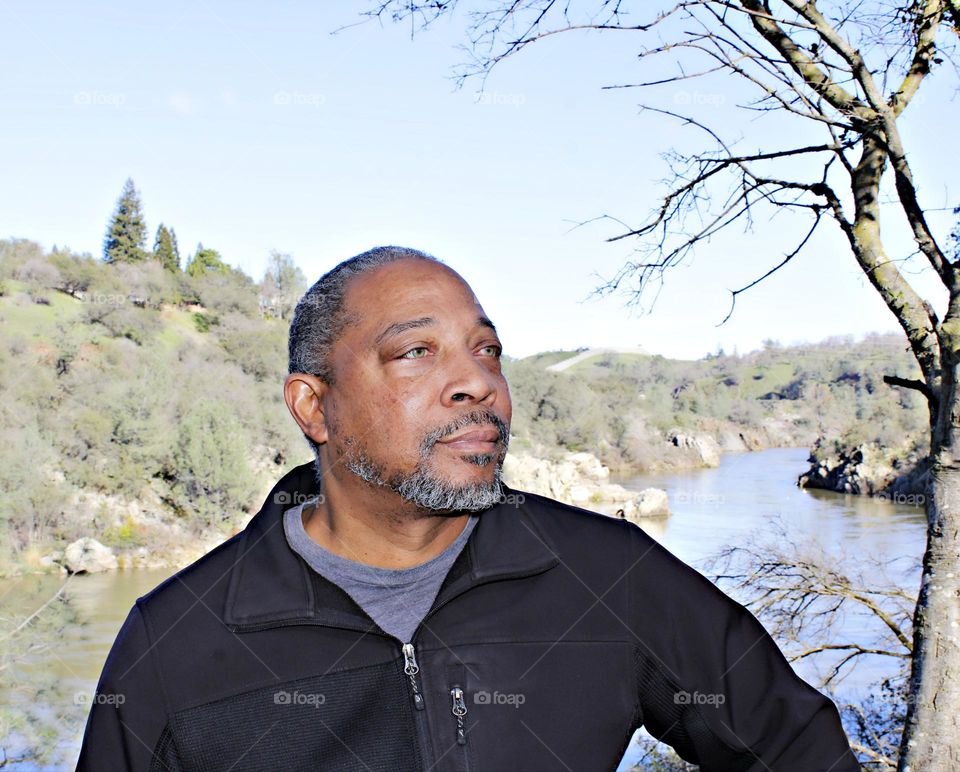 Outdoor portrait photography in Folsom California