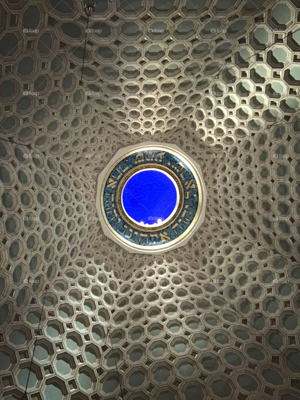 Synagogue roof in Los Angeles, California