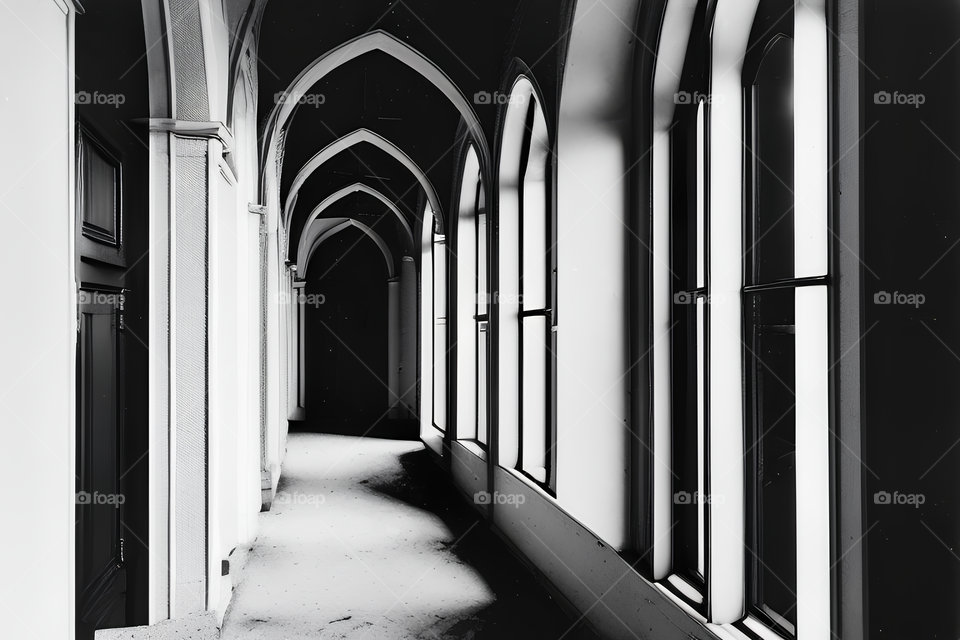 Black and White architecture 