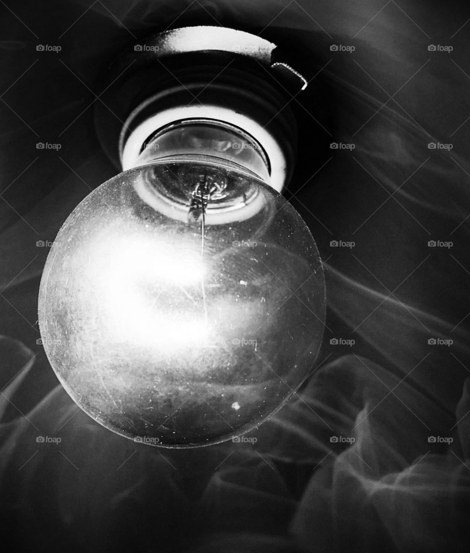 Lightbulb, monochromatic, idea, electric, idea