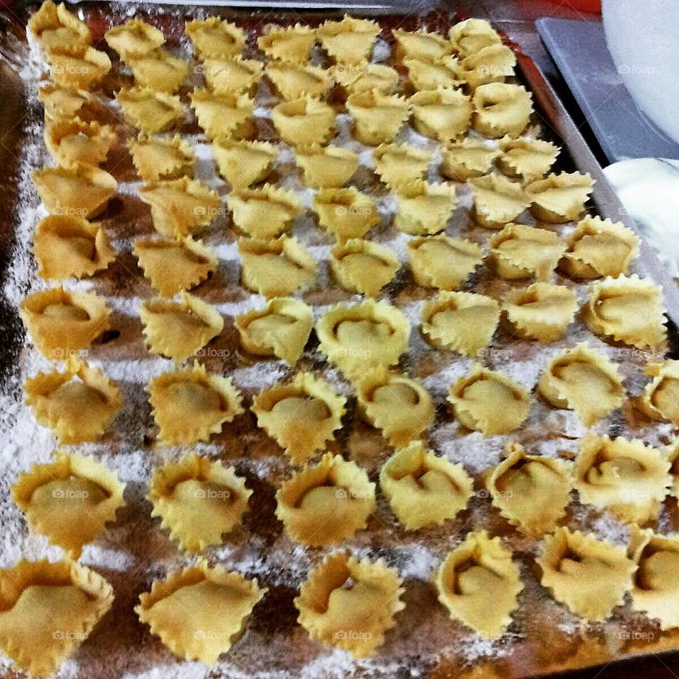 homemade cappelletti