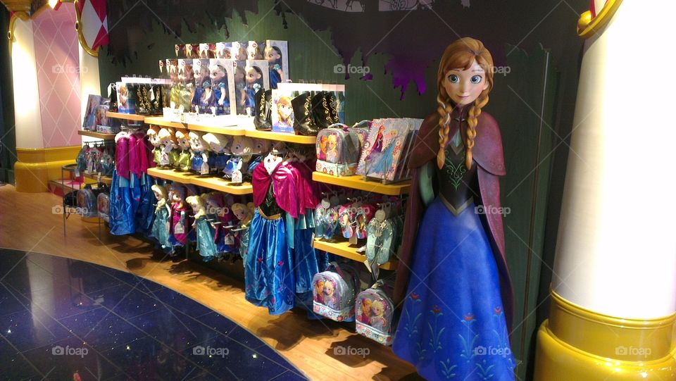 Disney Frozen Store Display