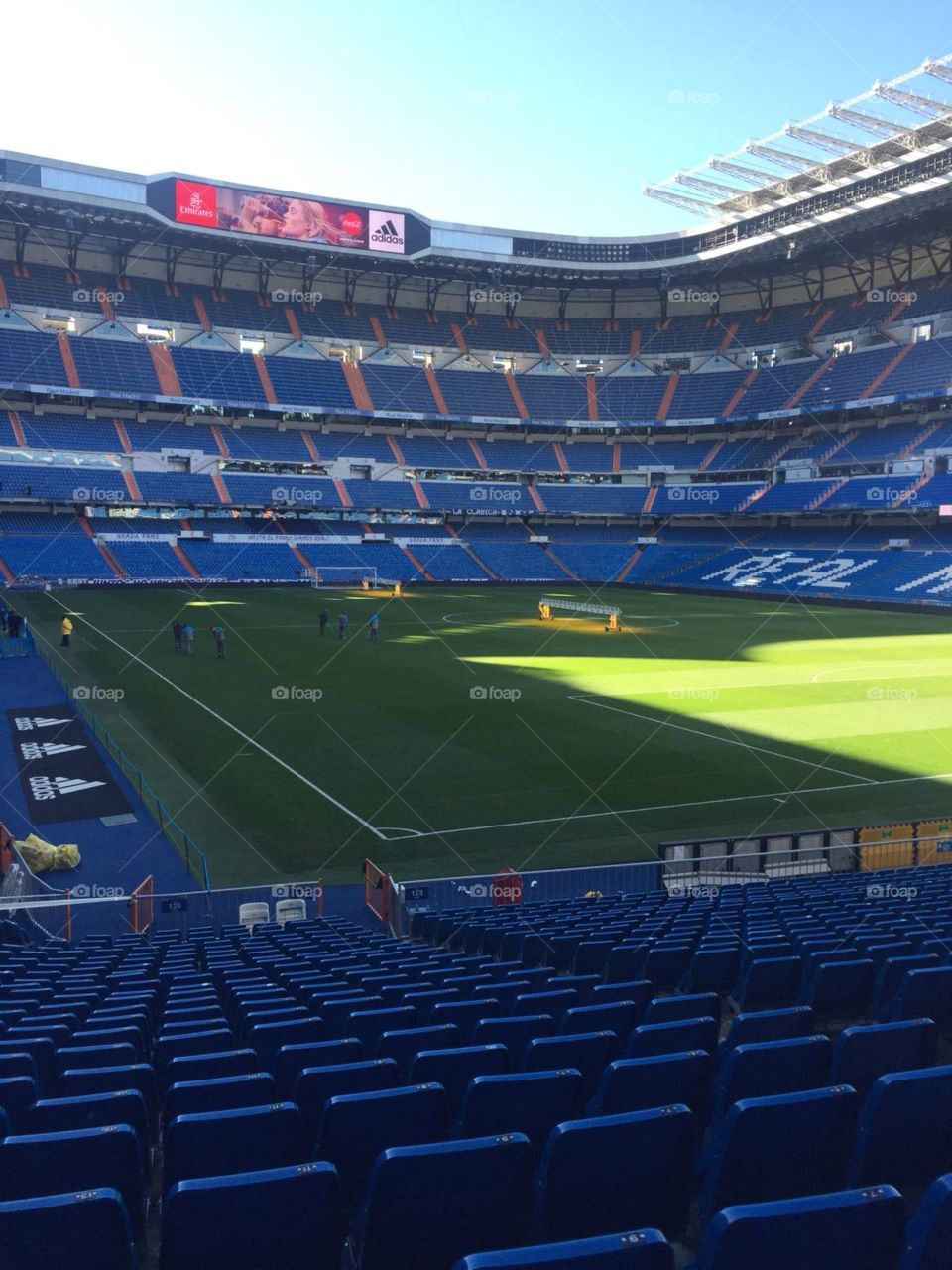 Madrid stadium bernabeu 
