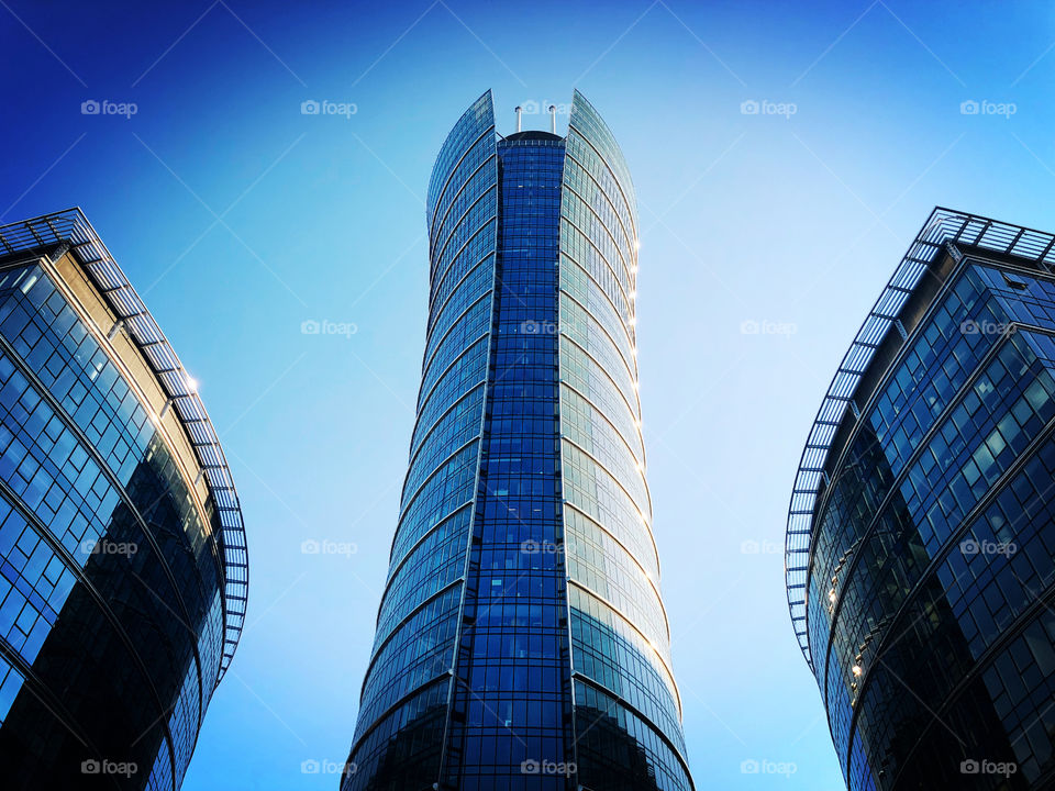 Skyscraper in Warsaw 