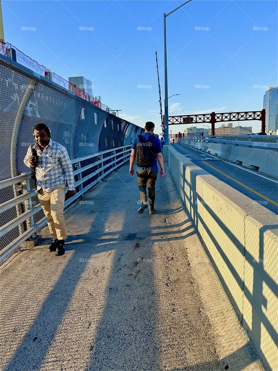 Gallivanting around town, crossing over time honored architecture such as the “Pulaski Bridge” at “Newtown Creek” that connects “Greenpoint”, Bklyn to LIC, Queens at the golden hour of sunset is an awesome experience. 2024. Hypnotic Productions