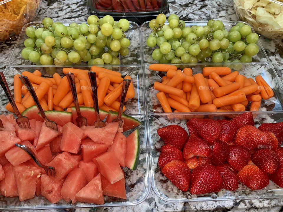 Some snacks for the promotion/graduation party