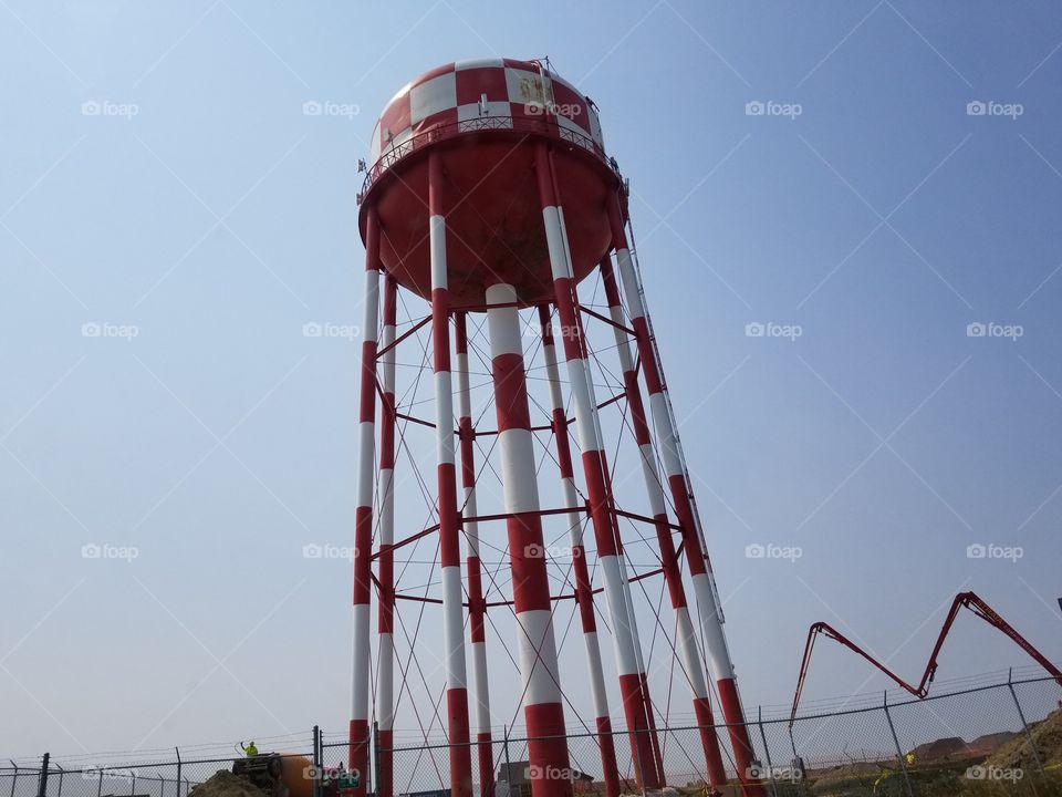 No Person, Lighthouse, Sky, Industry, Energy