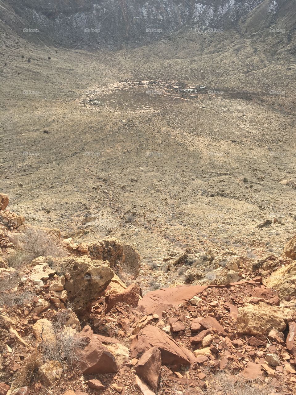 Meteor crater