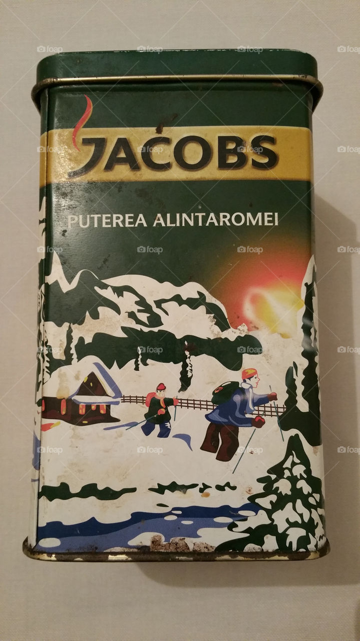 Jacobs coffe box